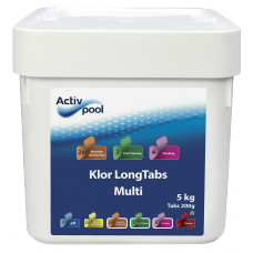 5021 Activ Pool Klor LongTabs Multi 200 g 5 kg